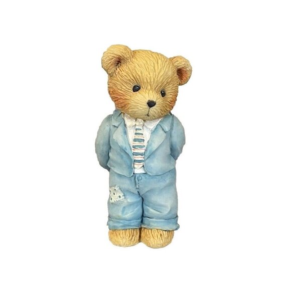 Cherished Teddies Bear Family 'A Father Is The Bearer Of Strength’ 1993, #624888 - Picture 1 of 6